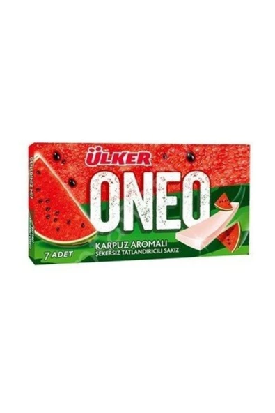 Ülker Oneo Karpuz Aromalı Sakız 27 Adet ürün görseli 1