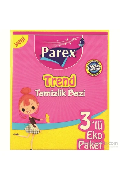 Parex Trend Temizlik Bezi 3 Lü ürün görseli 1