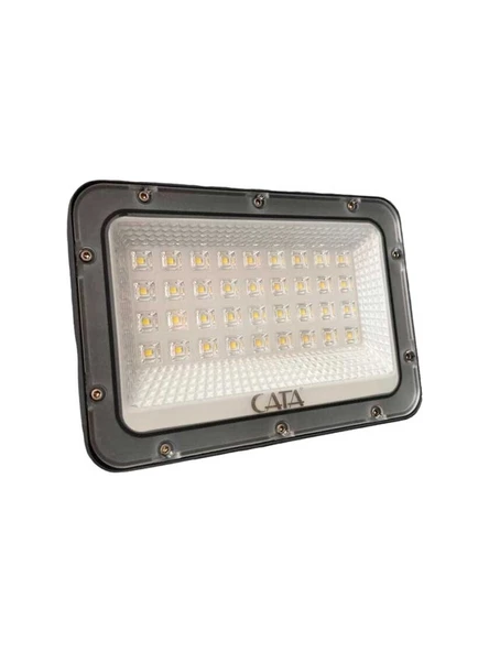 CATA CT-4658 50W Slim LED Projektör IP64 Su Geçirmez Dış Mekan Aydınlatma, 6400K Beyaz Işık ürün görseli 1