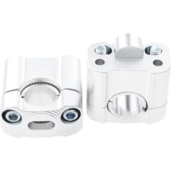 430 2 Parça Motosiklet Gidon Yükselticil 22 mm. 28 mm Nikel Takım ürün görseli 1