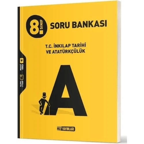 Hız 8.Sınıf İnkilap Tarihi Atatürkçülük Soru Bankası ürün görseli 1
