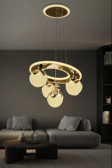 Nova 4 Toplu Modern Sarkıt Led Avize ürün görseli 1