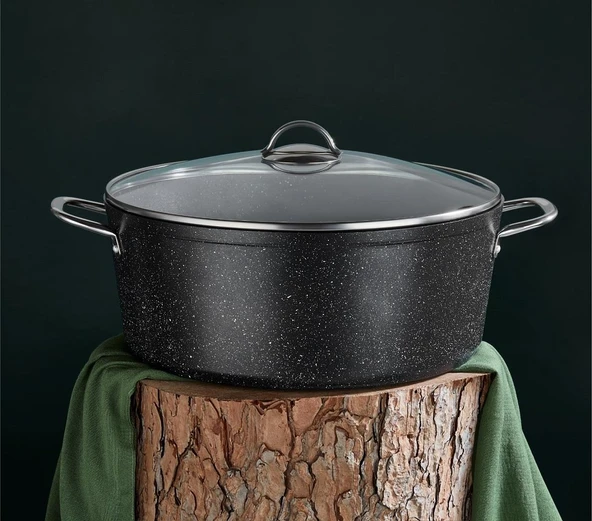 Oms Gastro Granit Derin Tencere 26cm 3113 ürün görseli 1