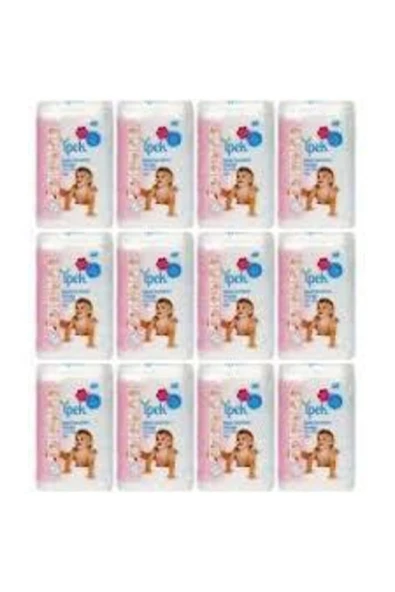 Bebek Temizleme Pamuğu 60 Adet X 12 Paket ürün görseli 1