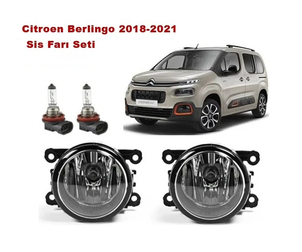 Citroen Berlingo 2018-2021 Sis Farı Seti 8200074008 ürün görseli 1