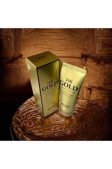 PTTAVM: XAURA 24K GOLD FOAM CLEANSİNG 100ML – 99.9% SAF ALTIN