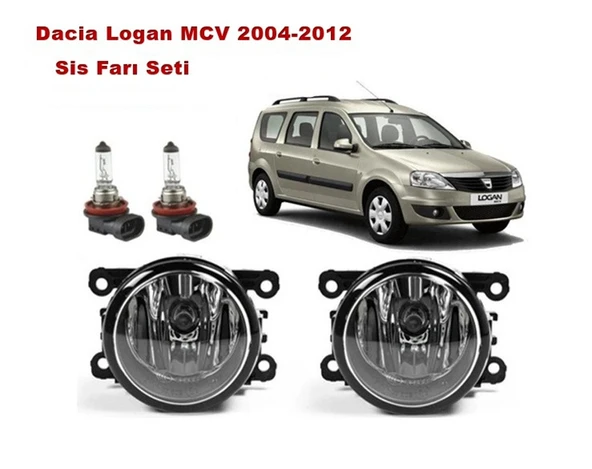 Dacia Logan Mcv 2004-2012 Sis Farı Seti 8200074008 ürün görseli 1