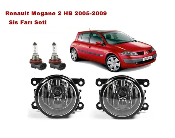 Renault Megane 2 Hb 2005-2009 Sis Farı Seti 8200074008 ürün görseli 1