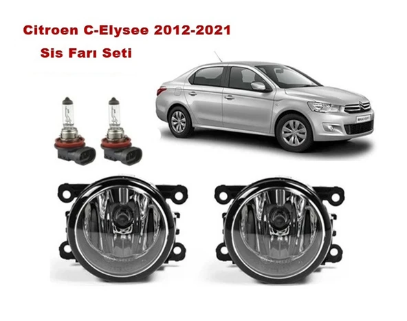 Citroen C-elysee 2012-2021 Sis Farı Seti 8200074008 ürün görseli 1