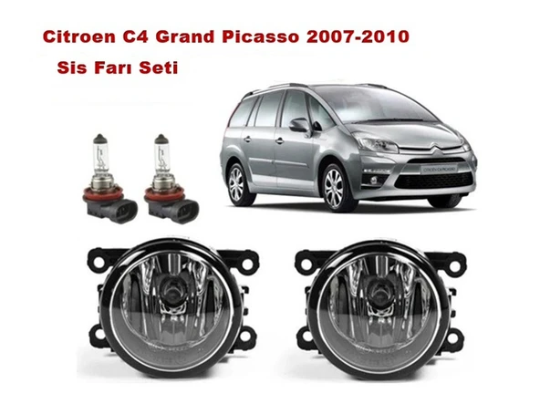 Citroen C4 Grand Picasso 2007-2010 Sis Farı Seti 8200074008 ürün görseli 1