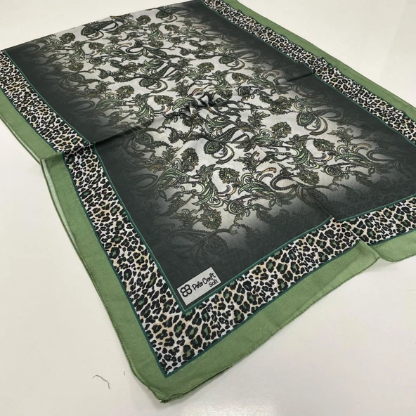 Polo Craft Soft Pamuklu Şal Etro Desen FZY0613 ürün görseli 1