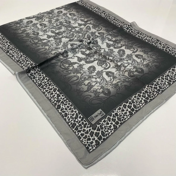 Polo Craft Soft Pamuklu Şal Etro Desen FZY0609 ürün görseli 1
