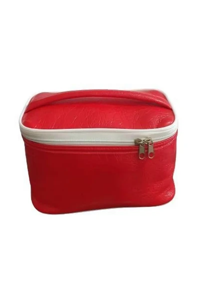 Çok Amaçlı Makyaj Çantası Kırmızı 08 Royaleks-82505 ürün görseli 1