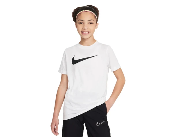 Nike Dri-fit Park Çocuk Tişört Beyaz Cw6941-100 ürün görseli 1
