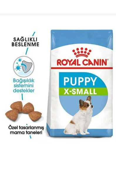 Royal Canin Xsmall Puppy Çok Küçük Irklar Için Yavru Kuru Köpek Maması 1.5kg ürün görseli 1