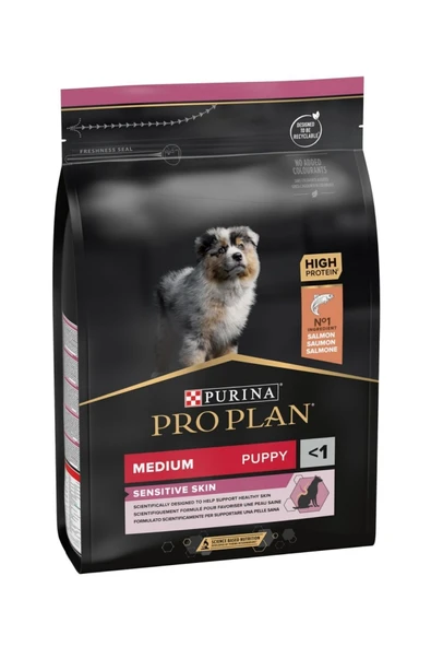 Pro Plan Puppy Small & Mini Sensitive Skin Somonlu Küçük Irk Yavru Köpek Maması 3 Kg ürün görseli 1