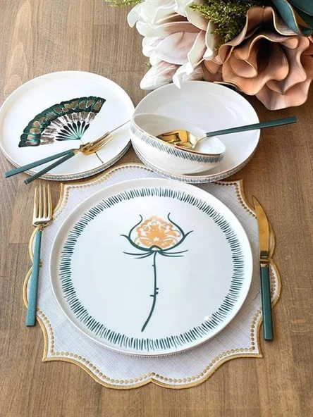 Pure Bone Modern Grace 24 Parça 6 Kişilik - Resim 4