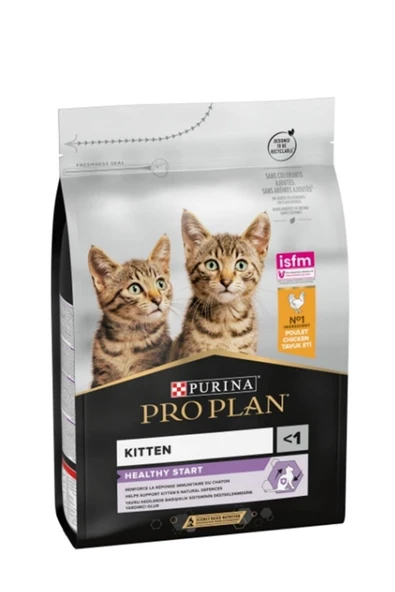 Proplan PRO PLAN Kitten Tavuklu Pirinçli Yavru Kedi Maması 3 kg ürün görseli 1