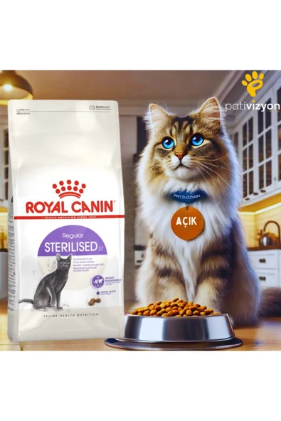 Royal Canin Sterilised 37 Kısırlaştırılmış Yetişkin Kedi Açık Mama 1 KG ürün görseli 1