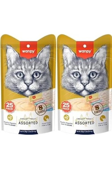 nazeninstoğu Wanpy Karışık Sıvı Kedi Ödülü RA-Mİ x X 2 Adet ürün görseli 1