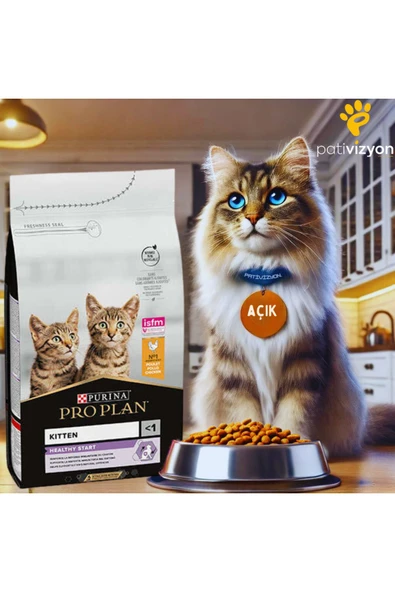 Proplan Kitten Tavuklu Yavru Kedi Maması Açık 1 Kg ürün görseli 1
