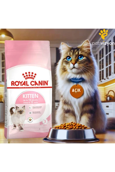 Royal Canin Kitten 1 kg Yavru Kedi Maması - Açık Paket ürün görseli 1