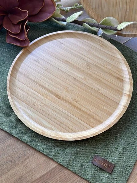 Bambu Servis Tabak 29 Cm - Resim 2