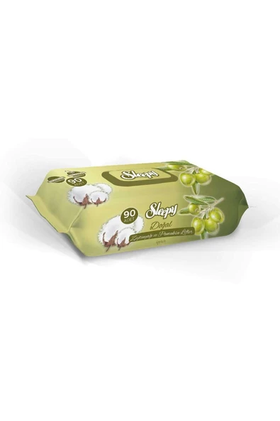 Sleepy Zeytinyağlı Islak Havlu 12x90 Lı 1080 Yaprak ürün görseli 1