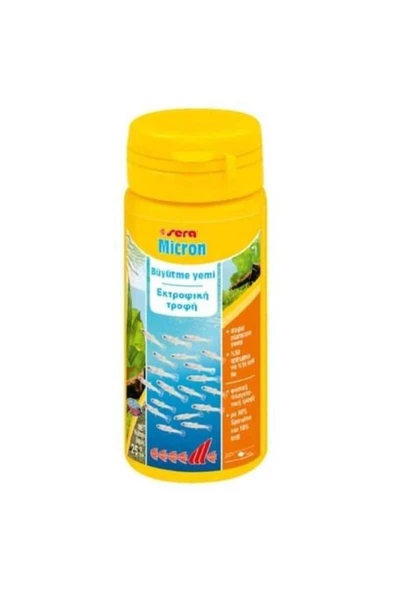 Sera Micron Nature Yavru Balık Yemi 50 ML ürün görseli 1