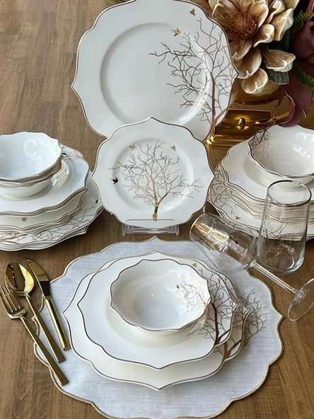 Yemek Takımı Arbol Bird 24 Parça 6 Kişilik ürün görseli 1