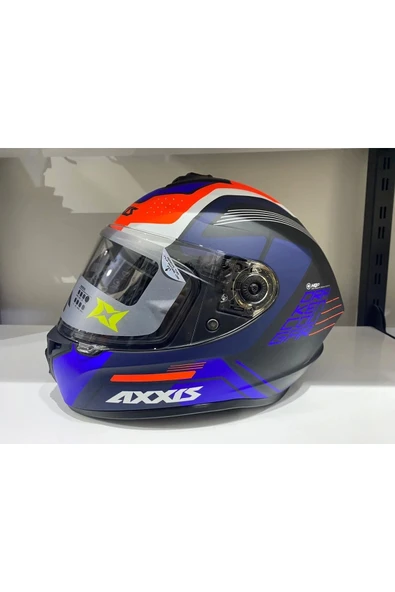 Kask AXXİS  Draken S Cougar Mat Blue ürün görseli 1