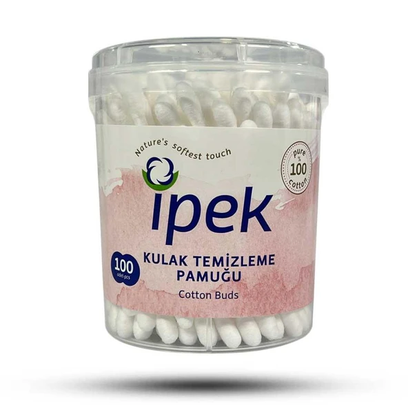 İpek Kulak Temizleme Pamuğu 100 Adet ürün görseli 1