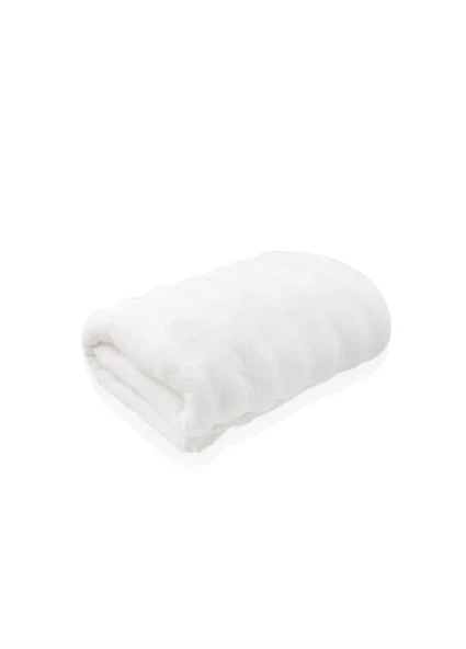Fine Cotton Beyaz Banyo Havlusu 140x70 Cm ürün görseli 1