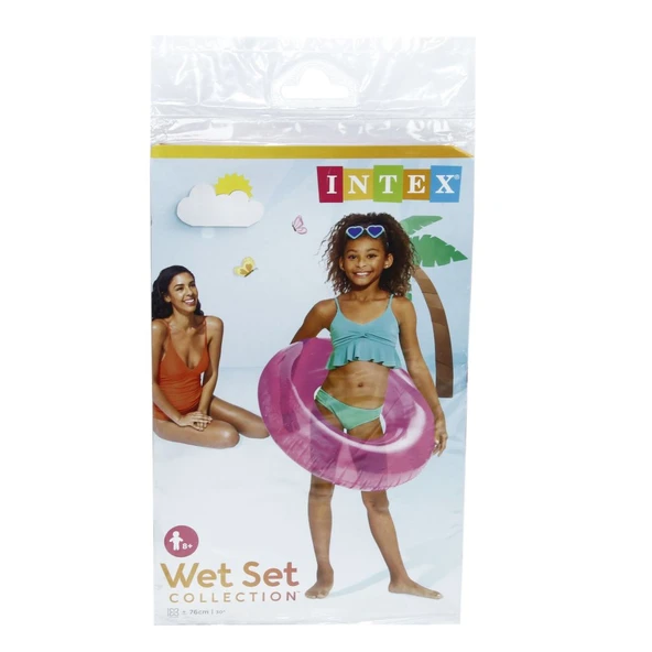 Wet Set Şefaf Deniz Havuz Simidi 76 Cm - Resim 3