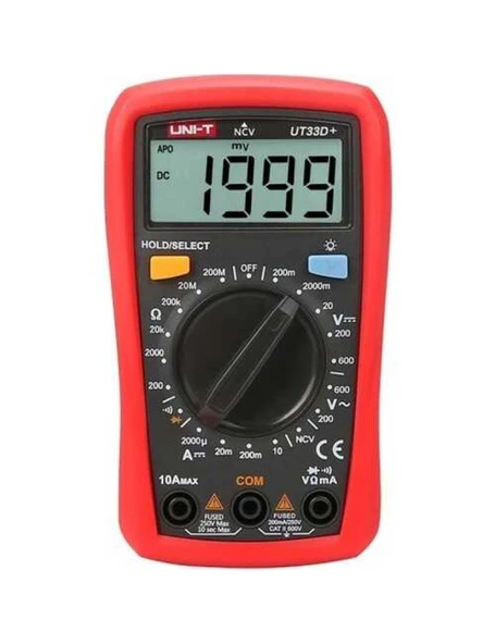 Uni-T UT33D+  Avuç İçi Multimetre ürün görseli 1