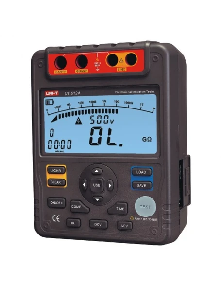 Uni-T UT513A İzolasyon Direnci Test Cihazı ürün görseli 1