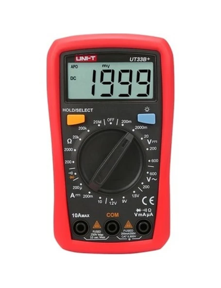 Uni-T UT33B+ Dijital Multimetre Ölçü Aleti ürün görseli 1