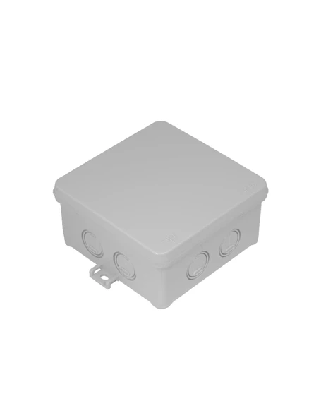 Tp Electric 3308-206-0600 100X100X50 8 Çıkışlı Geçmeli Kapak IP54 ürün görseli 1