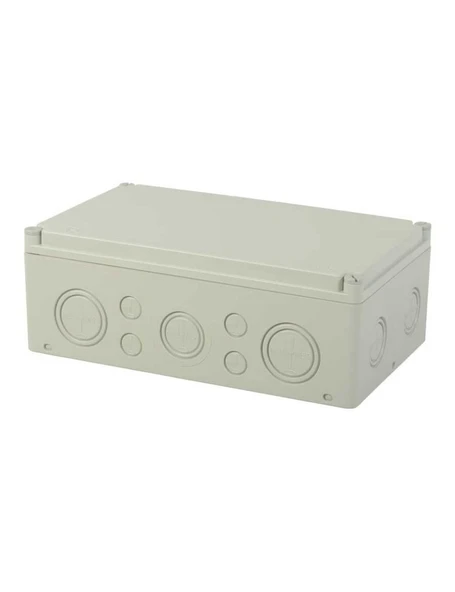 Tp Electric 3310-270-0600 180X300X110 14 Çıkışlı Vidalı Kapak Contalı Montaj Ayaklı IP67 ürün görseli 1