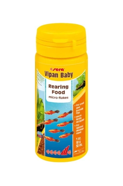 Sera Vipan Baby Nature 50 Ml 30 Gr Yavru Balık Yemi ürün görseli 1