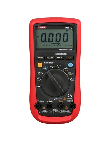 Uni-T UT61C Modern Dijital Multimetre ürün görseli 1