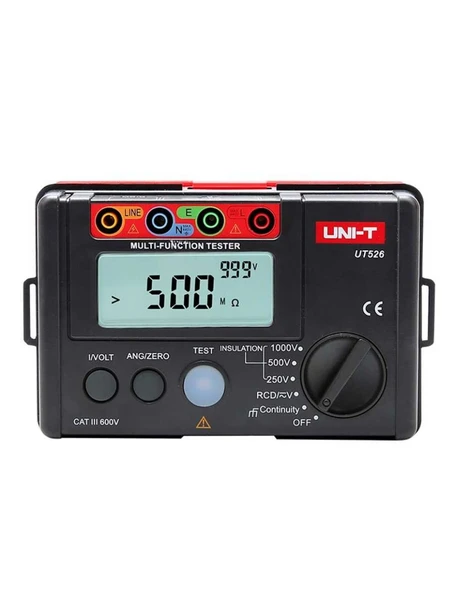 Uni-T UT526 Kaçak Akım ve İzolasyon Meğeri ürün görseli 1