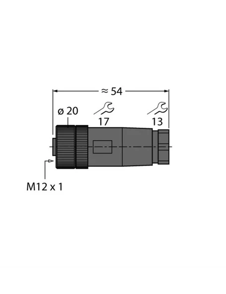 Turck 69049 B8141-0 Sahada Montajı Yapılabilir ürün görseli 1