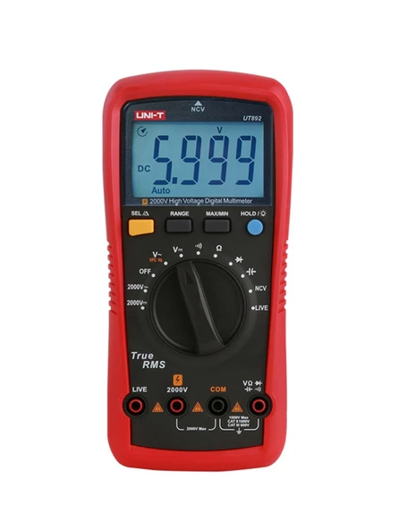 UT892 Dijital Multimetre 2000V ürün görseli 1
