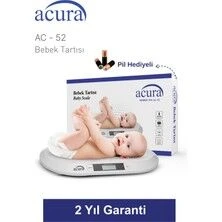 Ac-52 Ce Onaylı 20KG Kapasiteli Dijital Bebek Tartısı ürün görseli 1