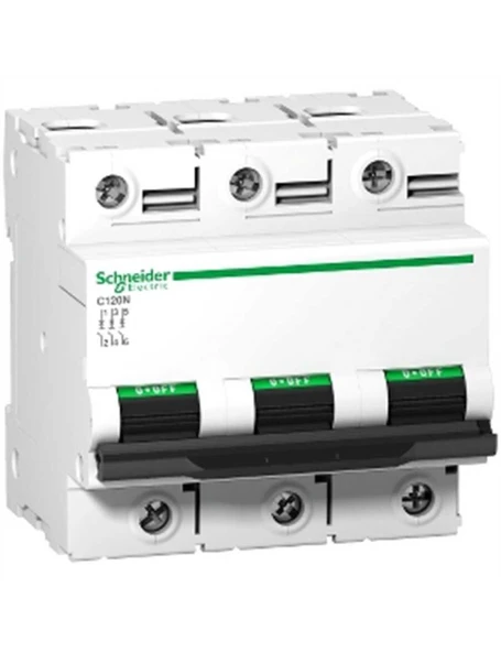 Schneider A9N18369 C120N - Devre Kesici - 3P - 125A - C Eğrisi ürün görseli 1