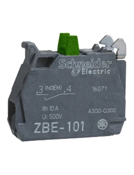 Schneider ZBE101 22 mm Butonlar İçin Kontak Bloğu 1 Na ürün görseli 1