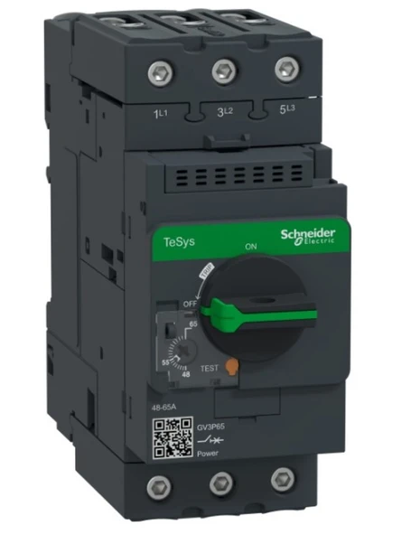 Schneider GV3P65 Motor Koruma Şalteri 50-65A ürün görseli 1