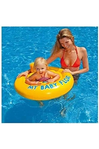 Intex My Baby Float Oturaklı Bebek Flatörü 70 Cm Çocuk Havuz Ve Deniz Simidi (6-12 AY) M-56585 ürün görseli 1
