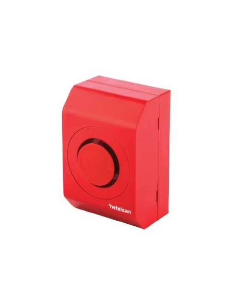 Netelsan M.U.YAN.00028 Analog Adresli Flasorlu Yangin Alarm Sireni ürün görseli 1